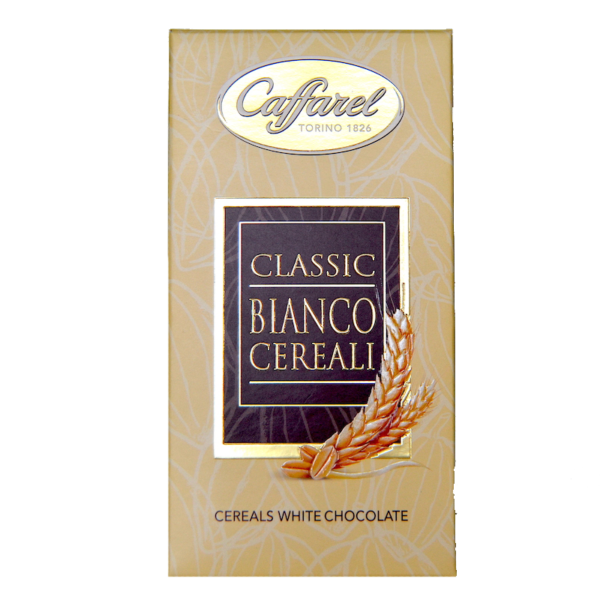 Torrefazione Caffè Chicco D'Oro | Tavoletta Cioccolato - Classic Bianco Cereali - Caffarel