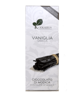 Torrefazione Caffè Chicco D’Oro | Tavoletta Cioccolato di Modica – Vaniglia – Ciokarrua